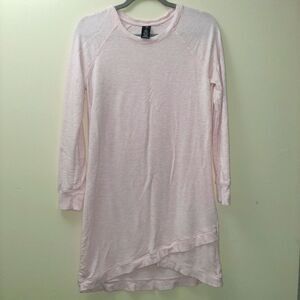 Active Life Sweat shirt dress long sleeves long lined Size SM